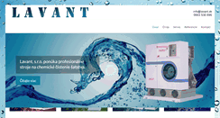 Desktop Screenshot of lavant.sk